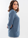 Full Sleeve Shirt Blue Side