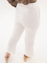 Ankle length Pants White Back