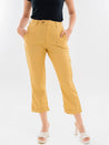 Ankle length Pants Beige Front