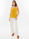 Classic Camisole Mustard Yellow Full Front