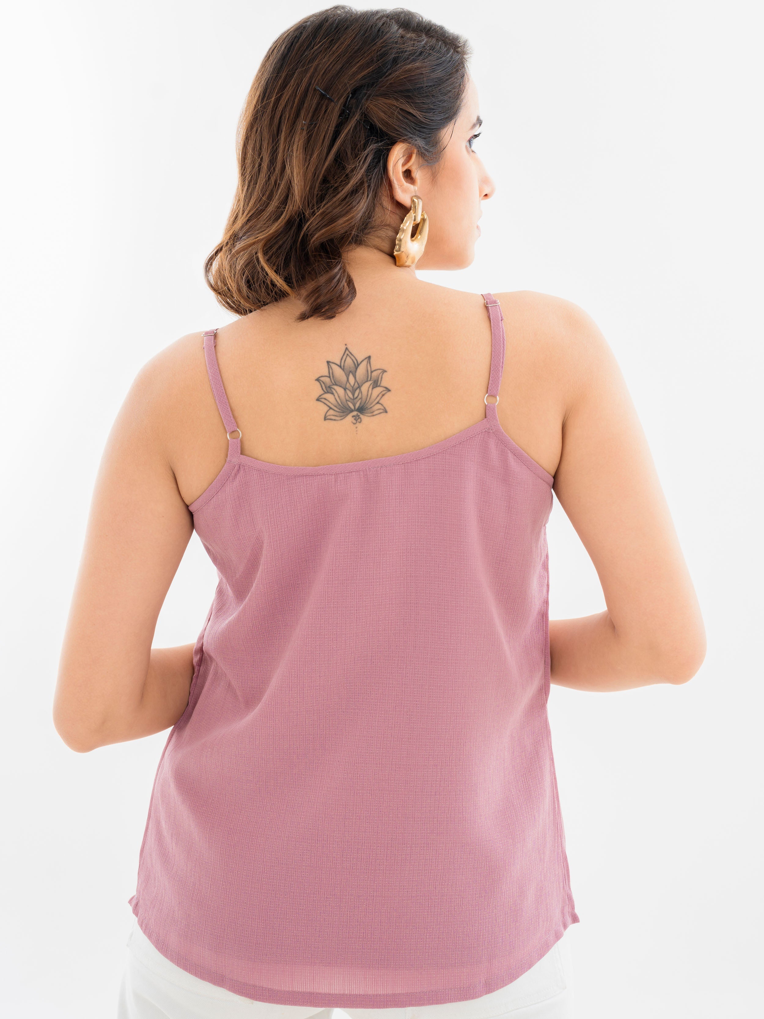 Classic Camisole Pink Back