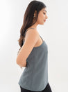 Classic Camisole Blue Grey Side