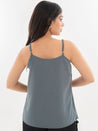 Classic Camisole Blue Grey Back